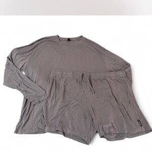 Women's Gray Pajama Set